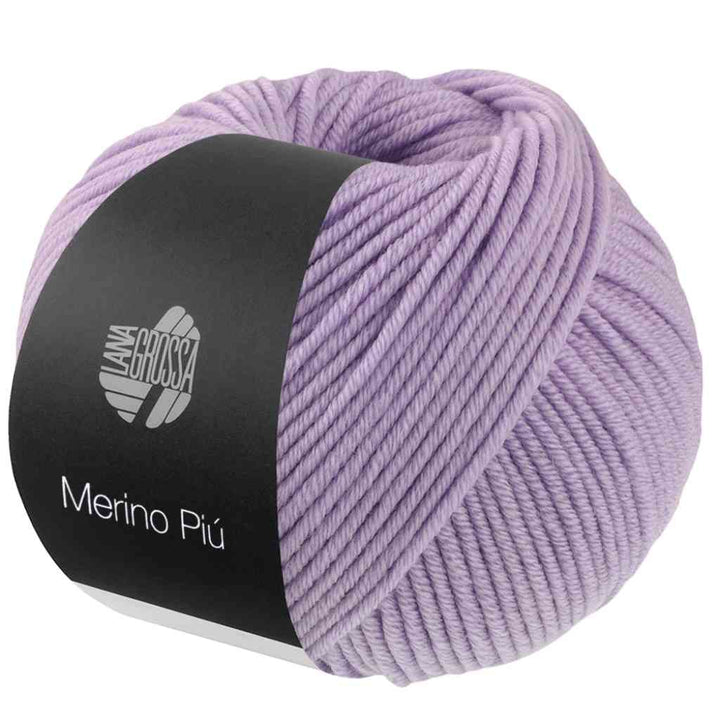 Lana Grossa Merino Piú, Farbe 12 Lila – Schurwolle bei Lieblingsgarn