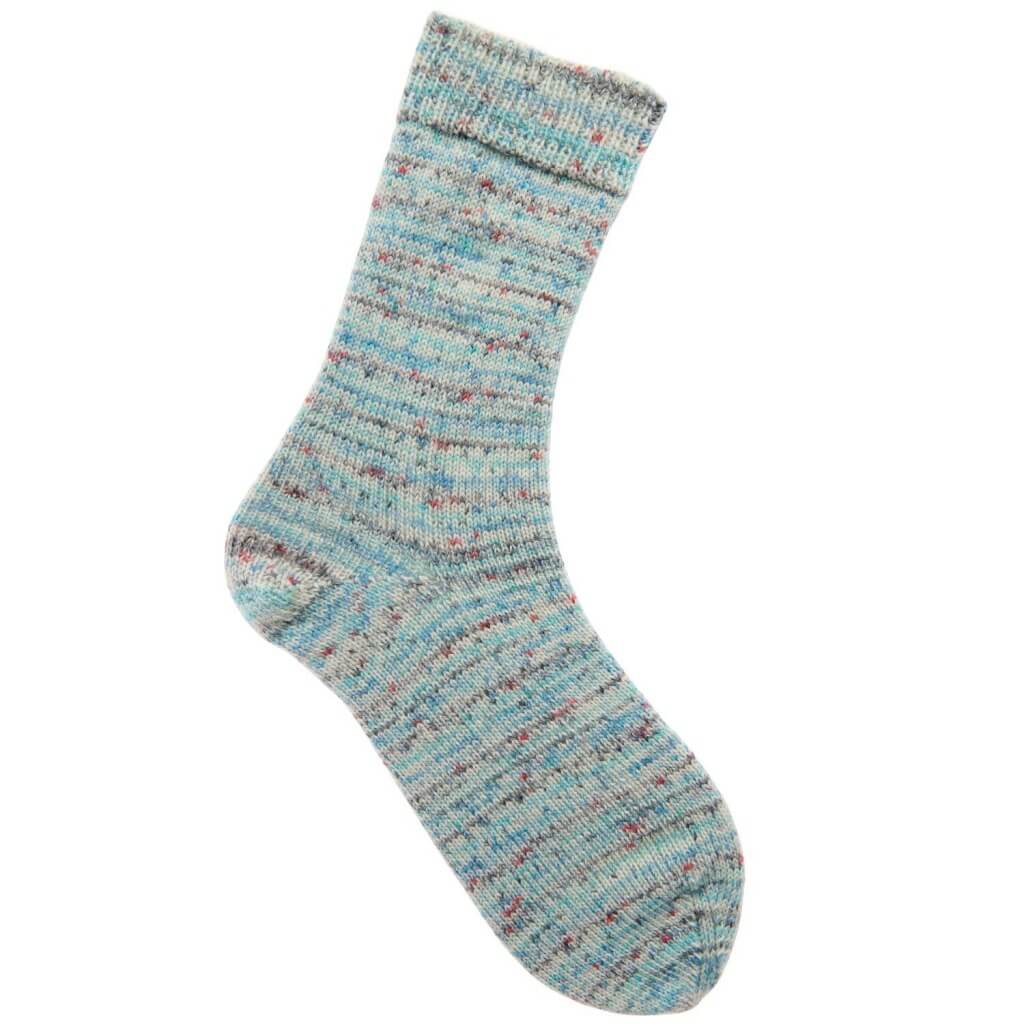 Rico Design Socks Spray Print, Farbe 005 ocean – Schurwolle und Synthetik bei Lieblingsgarn