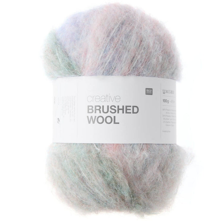 Rico Design Creative Brushed Wool, Farbe 006 sky – Synthetik und Wolle bei Lieblingsgarn