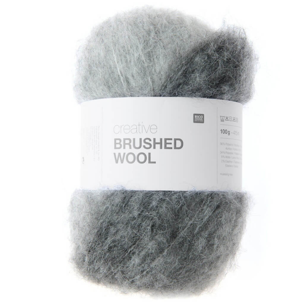 Rico Design Creative Brushed Wool, Farbe 010 stone – Synthetik und Wolle bei Lieblingsgarn