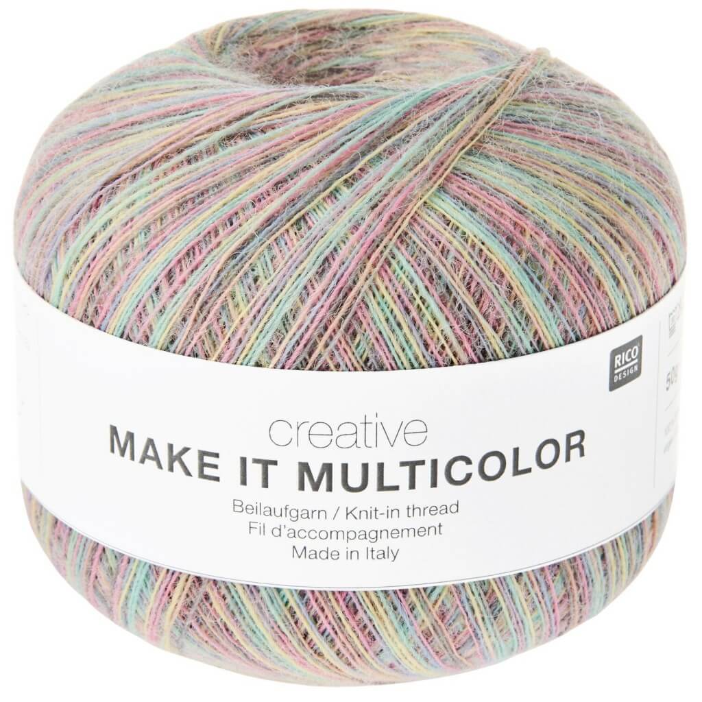 Rico Design Creative Make It Multicolor, Farbe 002 pastel – Baumwolle bei Lieblingsgarn