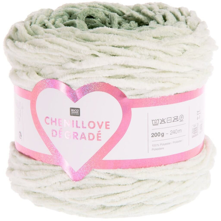 Rico Design Chenillove Dégradé, Farbe 005 oliv – Synthetik bei Lieblingsgarn