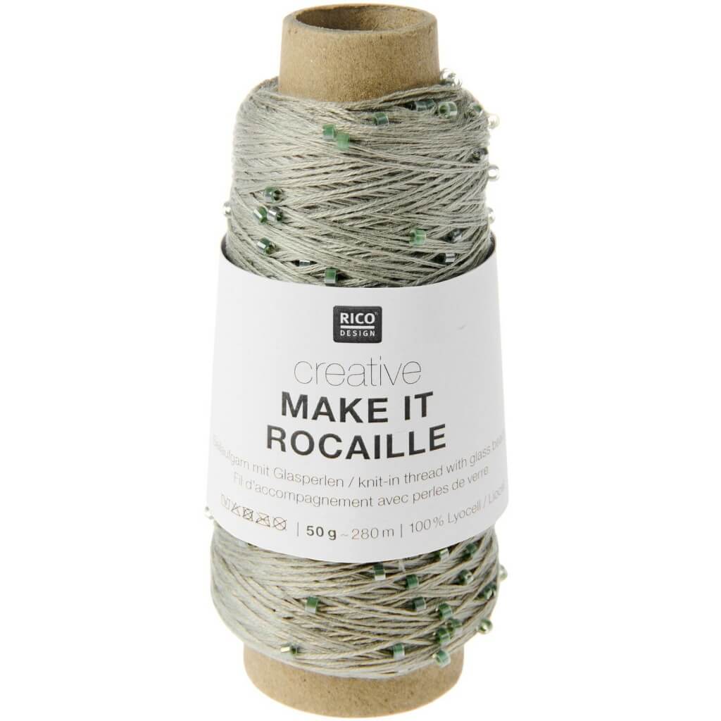 Rico Design Creative Make It Rocaille, Farbe 004 grau – Sonstige Naturfasern bei Lieblingsgarn