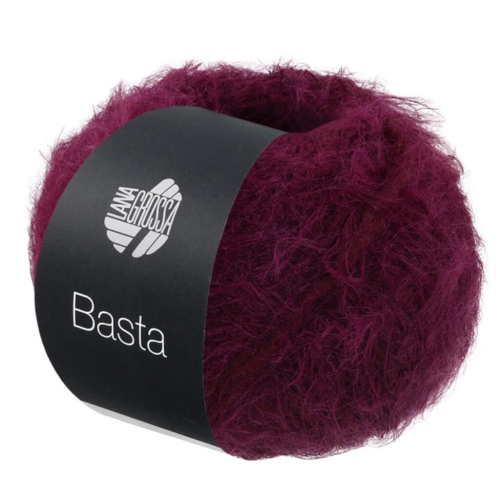 Lana Grossa Basta, Farbe 45 Burgund – Merino und Synthetik bei Lieblingsgarn
