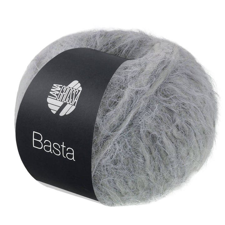 Lana Grossa Basta, Farbe 48 Grau – Merino und Synthetik bei Lieblingsgarn