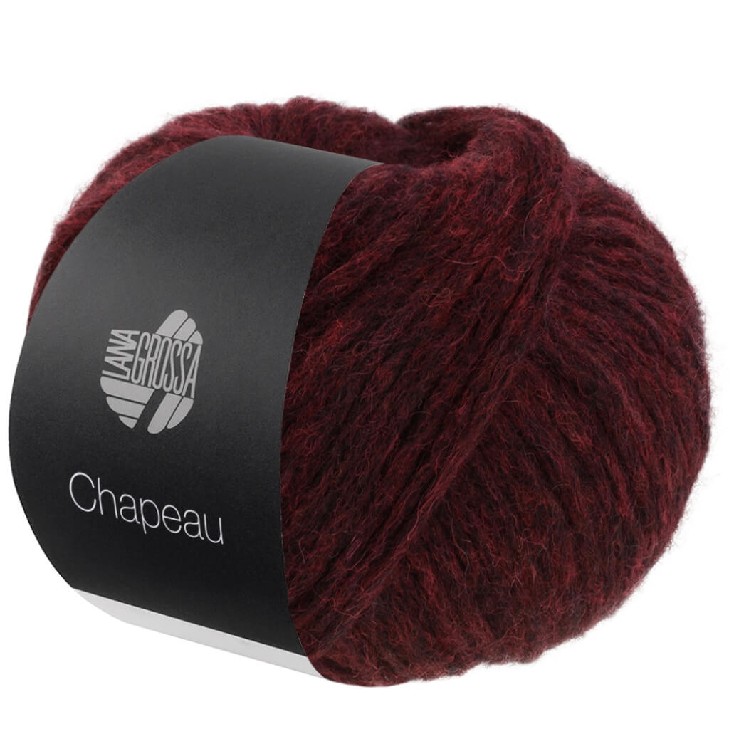 Lana Grossa Chapeau, Farbe 14 Burgund – Alpaka, Merino und Synthetik bei Lieblingsgarn