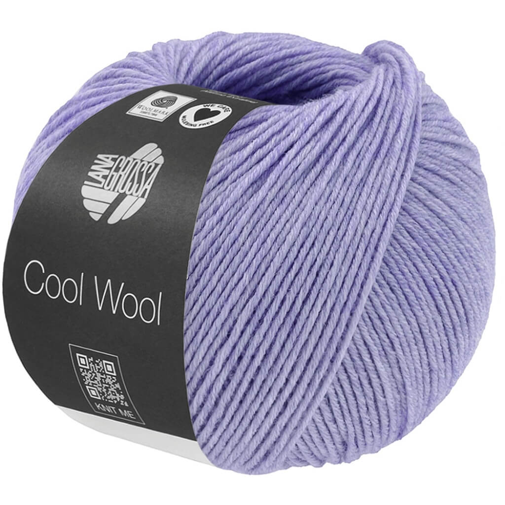 Lana Grossa Cool Wool Mélange, Farbe 1498 Lila meliert – Schurwolle bei Lieblingsgarn
