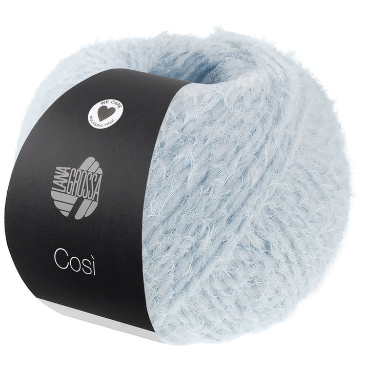 Lana Grossa Cosi, Farbe 6 Hellblau – Merino und Synthetik bei Lieblingsgarn