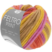 1318 - Senf/Hell-/Dunkeloliv/Koralle/Fuchsia