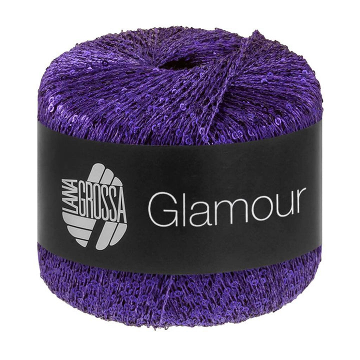 Lana Grossa Glamour, Farbe 22 Blauviolett – Synthetik bei Lieblingsgarn