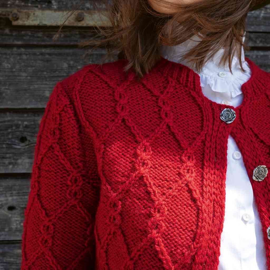 Lana Grossa Pattern Jacke Modell 23 Jacke Strickanleitung - Lana Grossa (Heft) bei bei bei bei bei bei bei Lieblingsgarn
