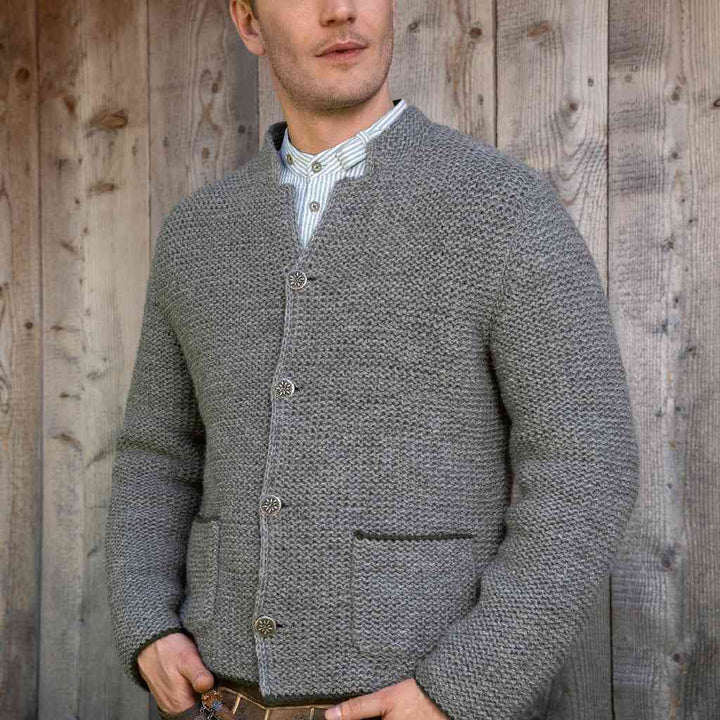 Lana Grossa Pattern Jacke Modell 6 Herrenjacke Strickanleitung - Lana Grossa (Heft) bei bei bei bei bei bei bei Lieblingsgarn