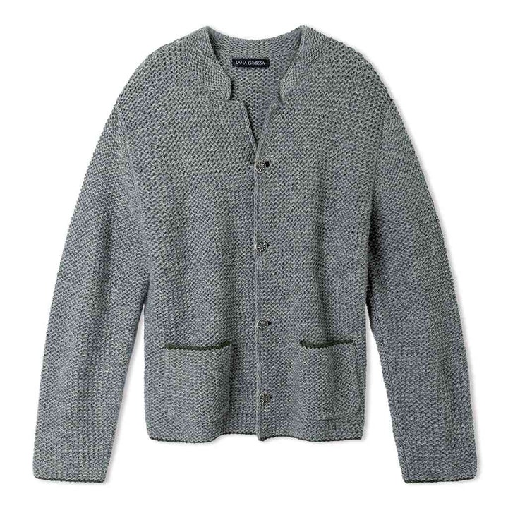 Lana Grossa Pattern Jacke Modell 6 Herrenjacke Strickanleitung - Lana Grossa (Heft) bei bei bei bei bei bei bei Lieblingsgarn
