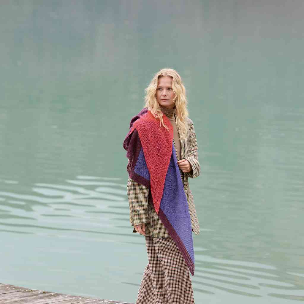 Lana Grossa Pattern Tuch Modell 9 Strickanleitung - Lana Grossa (Heft) bei bei bei bei bei bei bei bei bei Lieblingsgarn