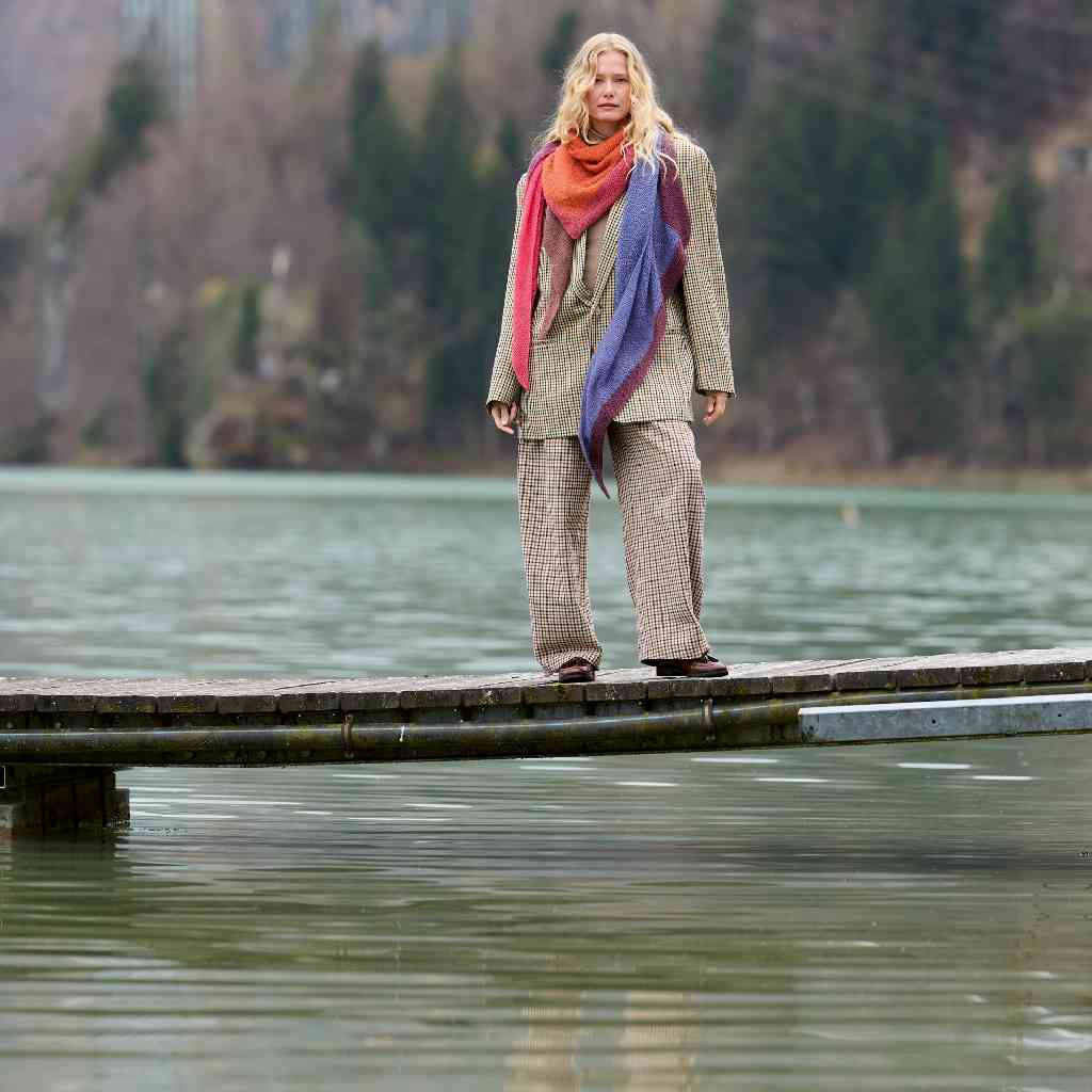 Lana Grossa Pattern Tuch Modell 9 Strickanleitung - Lana Grossa (Heft) bei bei bei bei bei bei bei bei bei Lieblingsgarn