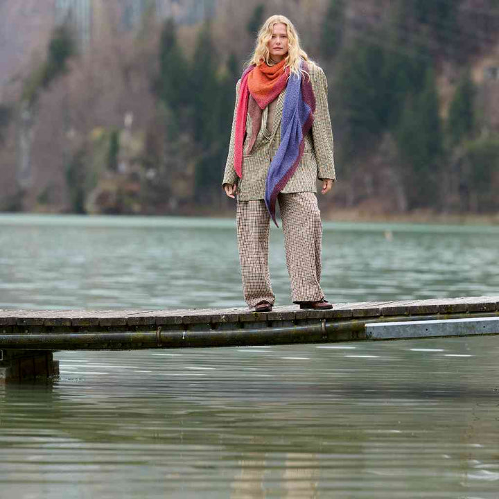 Lana Grossa Pattern Tuch Modell 9 Strickanleitung - Lana Grossa (Heft) bei bei bei bei bei bei bei bei bei Lieblingsgarn