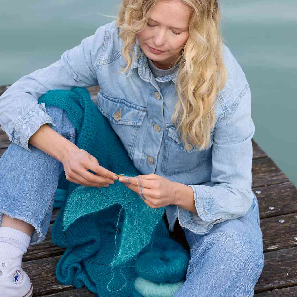 Lana Grossa Heft - Tücher &amp; Co. No. 10 bei bei bei bei bei bei bei bei bei bei Lieblingsgarn