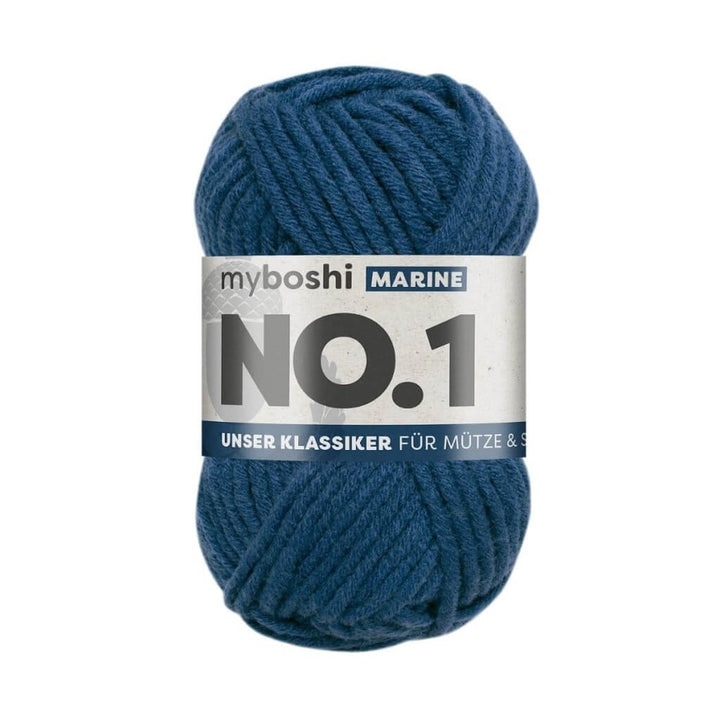 myboshi No.1, Farbe Marine – Merino und Synthetik bei Lieblingsgarn
