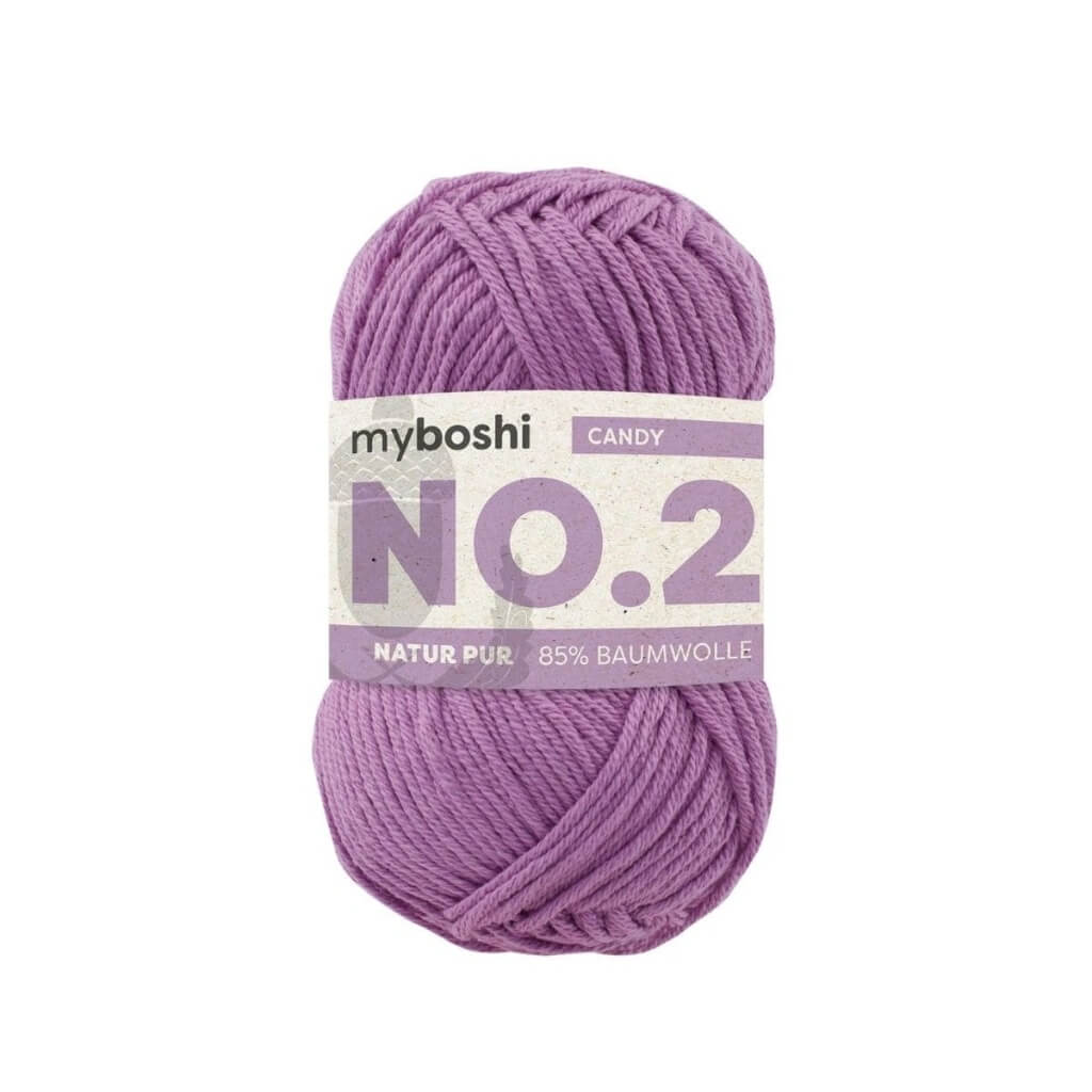 myboshi No.2, Farbe Candy Purpur – Baumwolle und Sonstige Naturfasern bei Lieblingsgarn