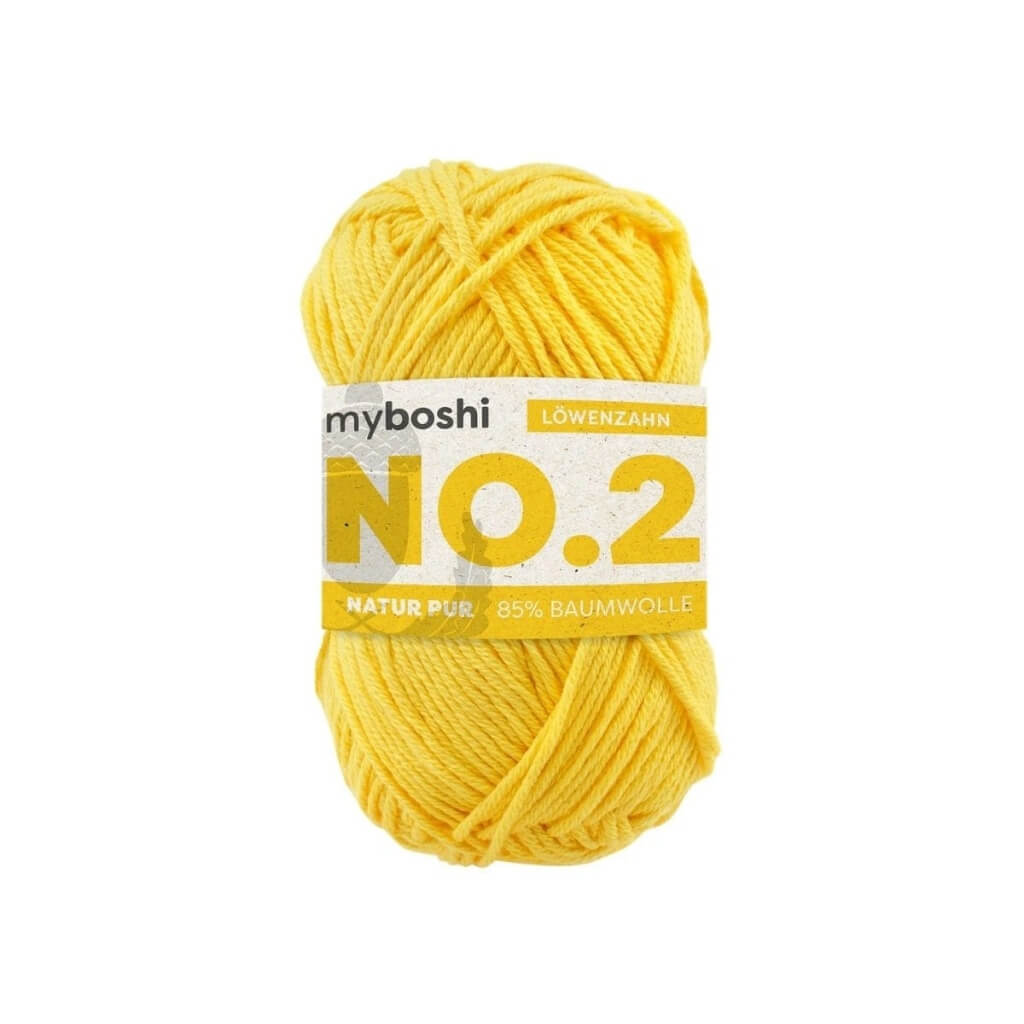 myboshi No.2, Farbe Löwenzahn – Baumwolle und Sonstige Naturfasern bei Lieblingsgarn