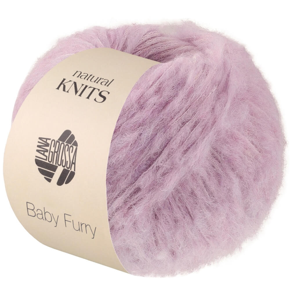 Lana Grossa Baby Furry, Farbe 4 Pastellflieder – Alpaka, Baumwolle und Merino bei Lieblingsgarn