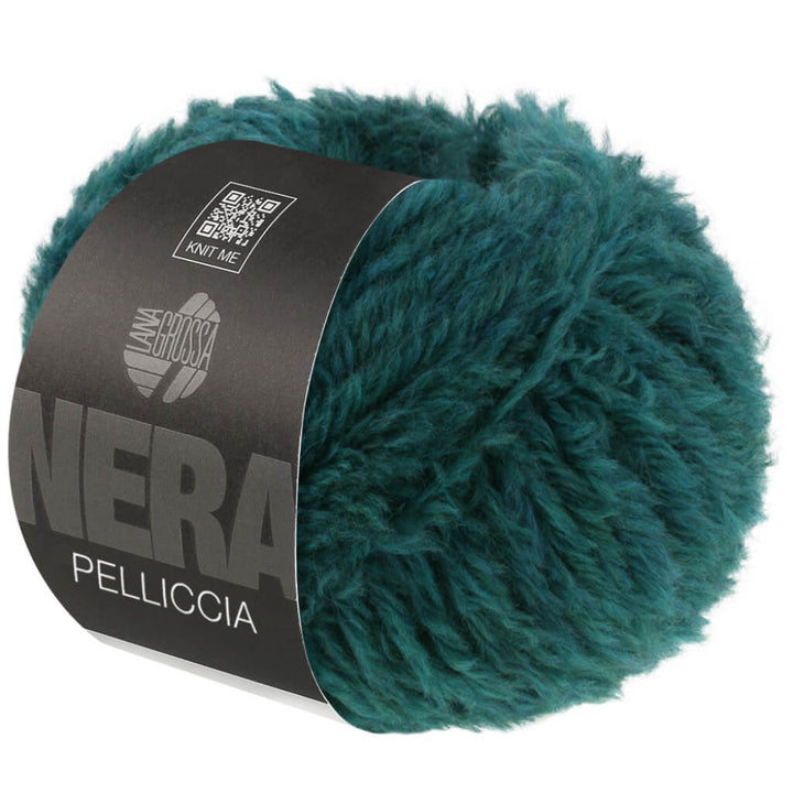 Lana Grossa Pelliccia, Farbe 10 Petrol – Alpaka, Merino und Synthetik bei Lieblingsgarn