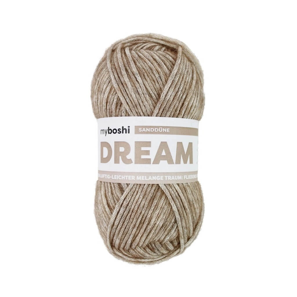 myboshi Dream, Farbe Sanddüne – Alpaka, Baumwolle und Merino bei Lieblingsgarn