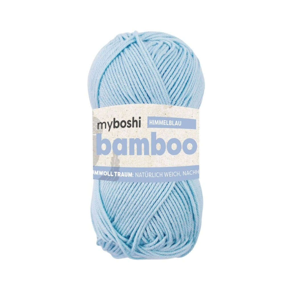 myboshi Bamboo, Farbe Himmelblau – Bambus und Baumwolle bei Lieblingsgarn