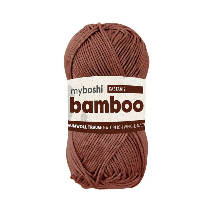 myboshi Bamboo, Farbe Kastanie – Bambus und Baumwolle bei Lieblingsgarn