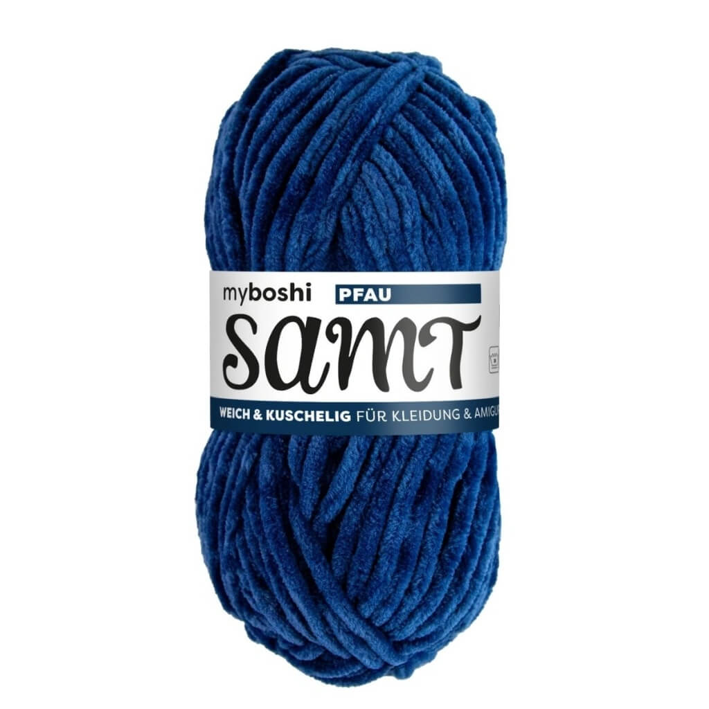 myboshi Samt, Farbe Pfau – Synthetik bei Lieblingsgarn