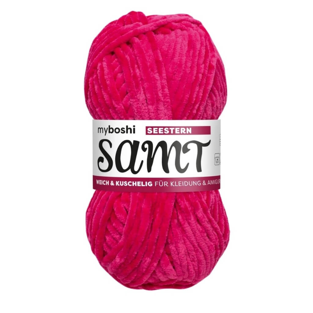 myboshi Samt, Farbe Seestern – Synthetik bei Lieblingsgarn