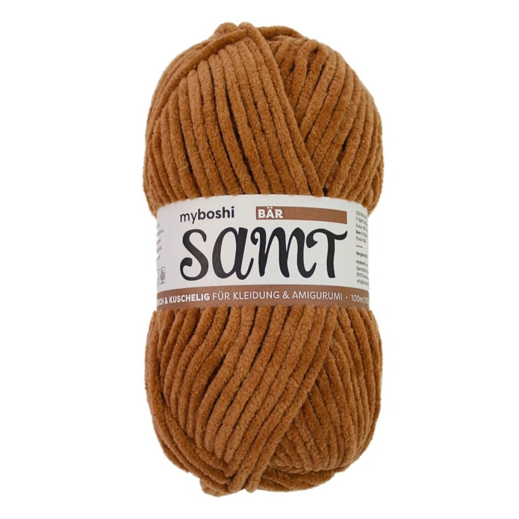 myboshi Samt, Farbe Bär – Synthetik bei Lieblingsgarn