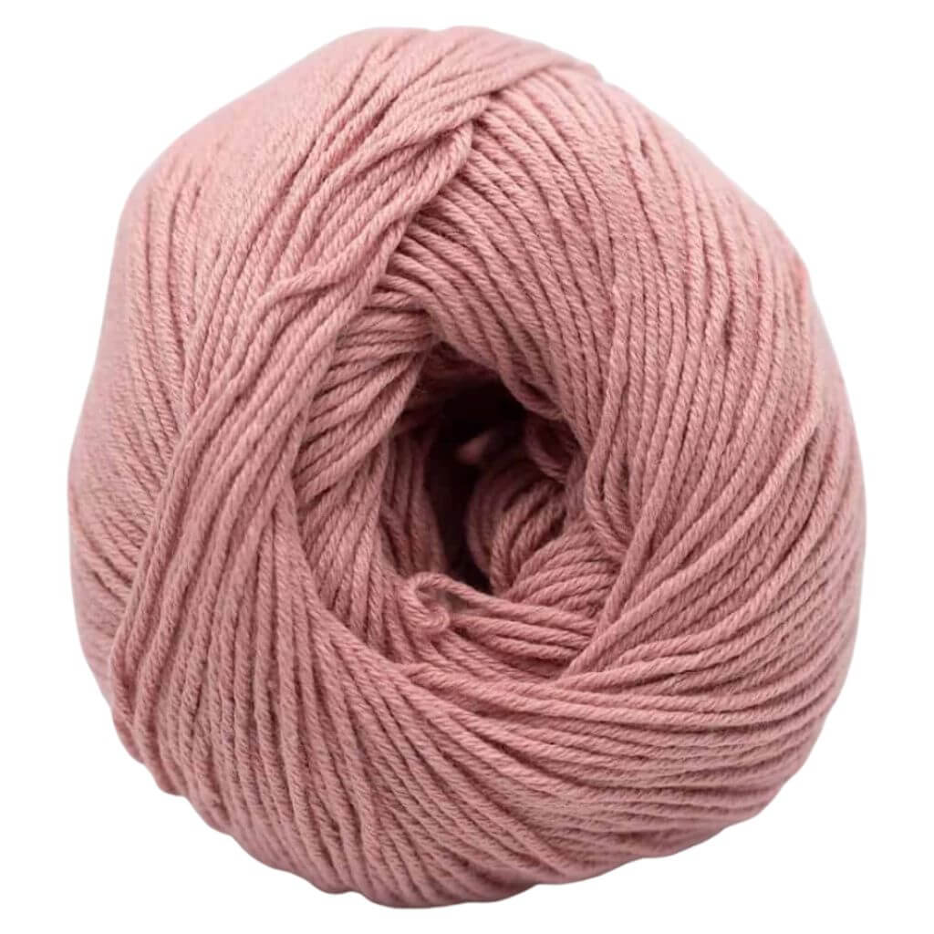 BC Garn Alba GOTS, Farbe 41 Altrosa – Baumwolle bei Lieblingsgarn