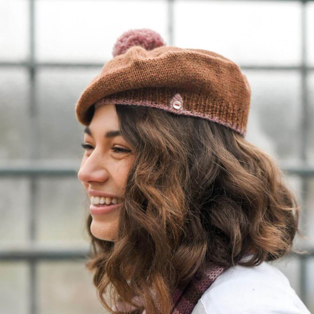 BC Garn Mütze Bente Beret Strickanleitung - BC Garn (PDF) bei bei bei bei bei bei bei bei bei bei Lieblingsgarn