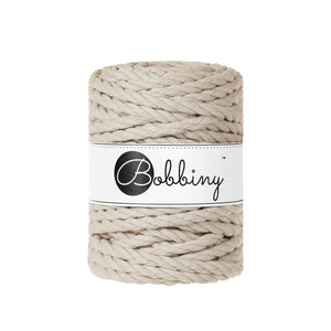 Bobbiny Makramee Garn 9 mm x 30 m gedreht