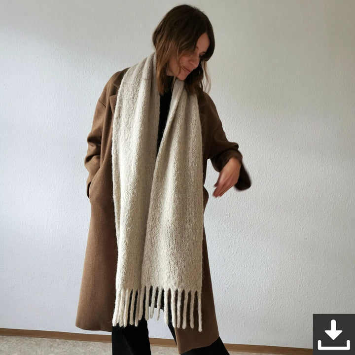 Paulastrickt Berlin Scarf Strickanleitung - Paulastrickt (PDF) bei bei bei bei bei bei bei bei bei bei bei bei Lieblingsgarn