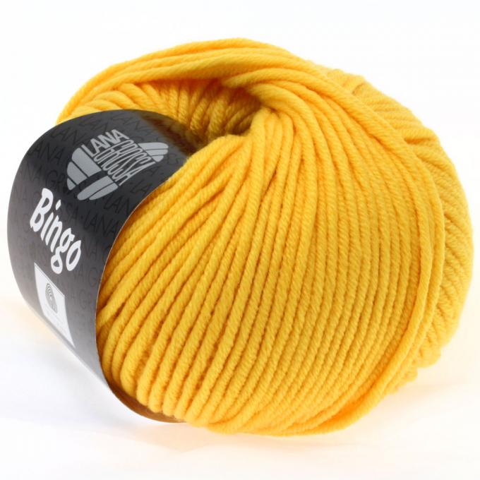 Lana Grossa Bingo, Farbe 067 Sonnengelb – Merino bei Lieblingsgarn