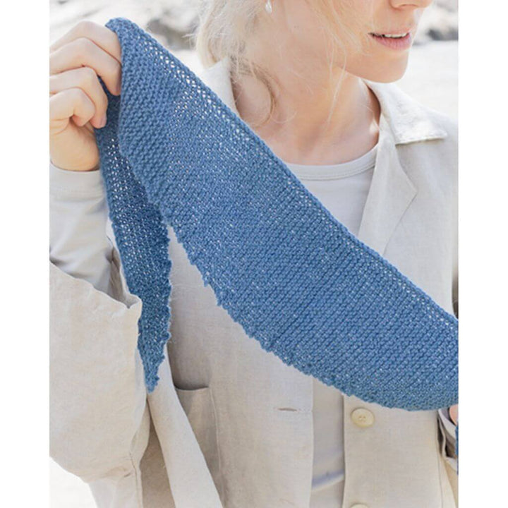 Drops Design Pattern Blueberry Hill Scarf Strickset - Drops (PDF) bei bei bei bei bei bei bei bei bei bei bei Lieblingsgarn