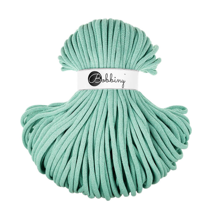 Bobbiny 9mm Jumbo Kordel, Farbe Jelly Mint – Baumwolle bei Lieblingsgarn