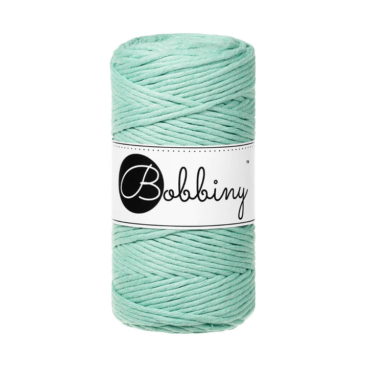 Bobbiny Makramee Garn 3mm, Farbe Jelly Mint – Baumwolle bei Lieblingsgarn