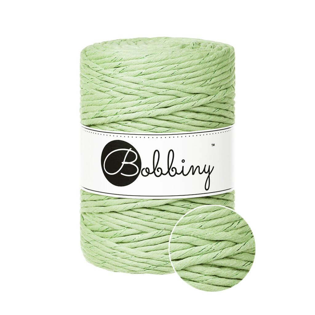 Bobbiny Unicolor Matcha Bobbiny Makramee Garn 5 mm x 100 m bei bei bei bei bei bei bei bei bei bei bei bei Lieblingsgarn