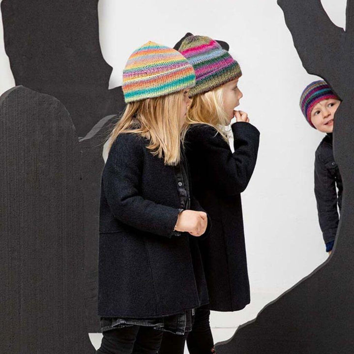 Lang Yarns Pattern Bunte Kinder Mütze Strickanleitung - Lang Yarns (PDF) bei bei bei bei bei bei bei bei bei Lieblingsgarn
