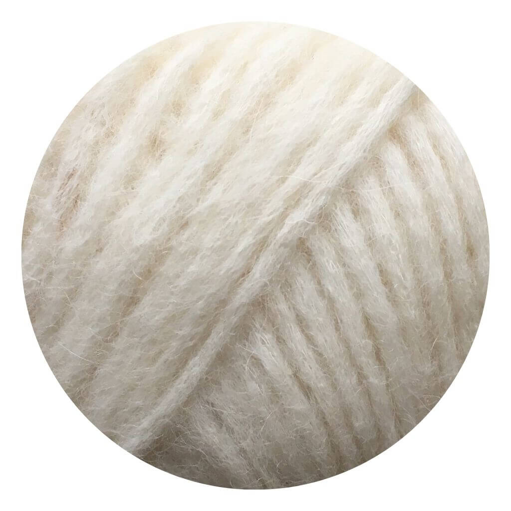 CaMaRose Snefnug, Farbe 7811 Snehvid – Alpaka, Baumwolle und Merino bei Lieblingsgarn