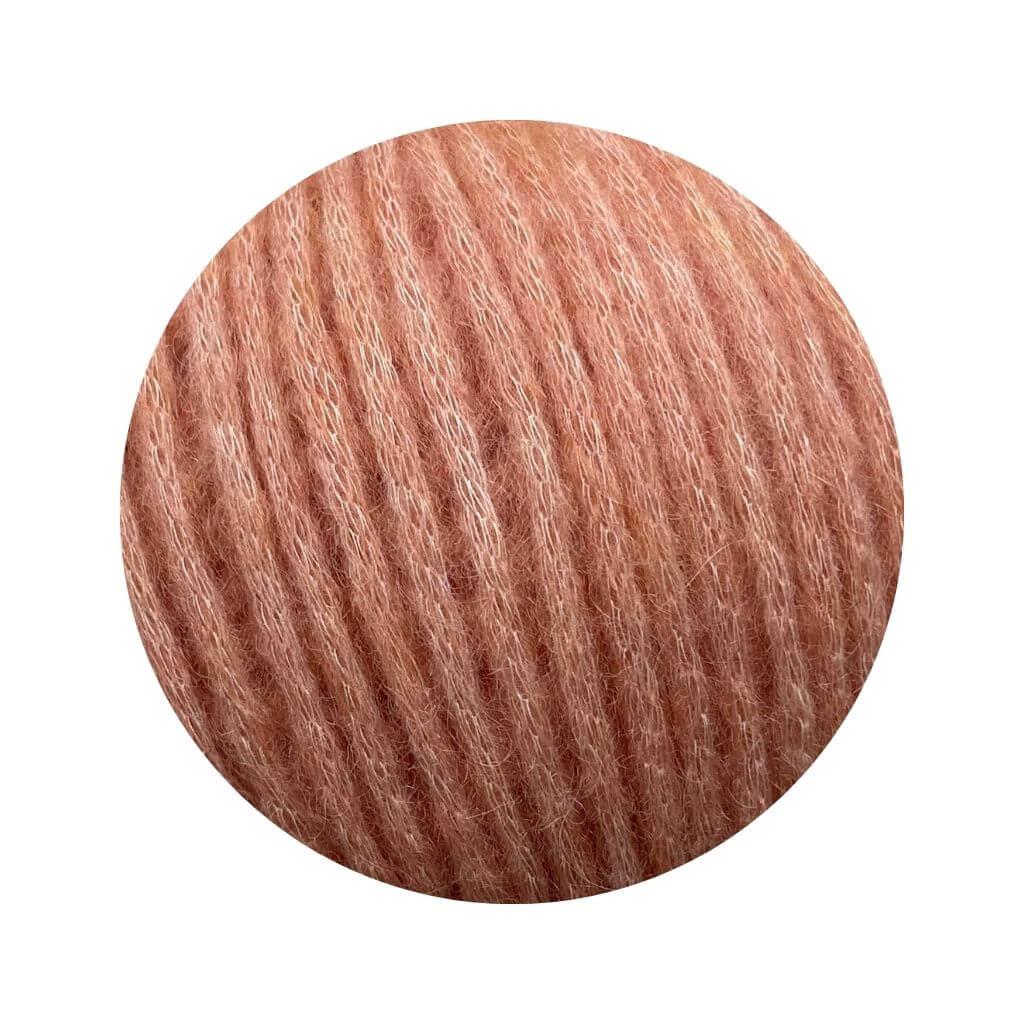CaMaRose Snefnug, Farbe 7912 Sart Fersken – Alpaka, Baumwolle und Merino bei Lieblingsgarn
