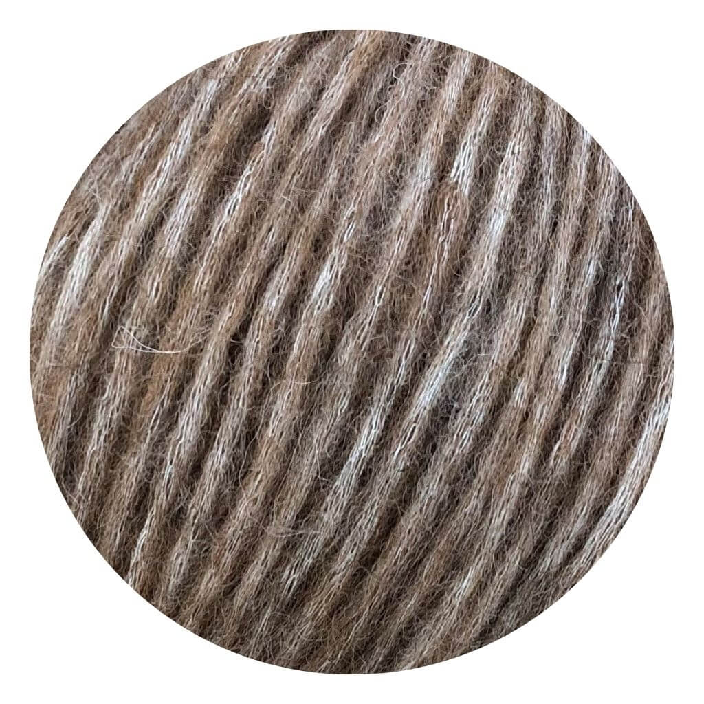CaMaRose Snefnug natur, Farbe 7104 Nøddebrun Natur – Alpaka, Baumwolle und Merino bei Lieblingsgarn
