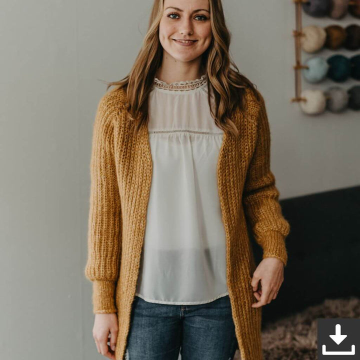 CaMaRose Der Dreamy Cardigan Strickanleitung - CaMaRose (PDF) bei bei bei bei bei bei bei bei bei bei Lieblingsgarn