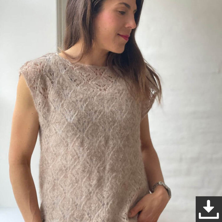 CaMaRose Hortensia Top Strickanleitung - CaMaRose (PDF) bei bei bei bei bei bei bei bei bei bei Lieblingsgarn