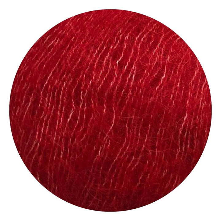 CaMaRose Midnatssol, Farbe 9518 Rød – Alpaka, Merino und Tencel bei Lieblingsgarn