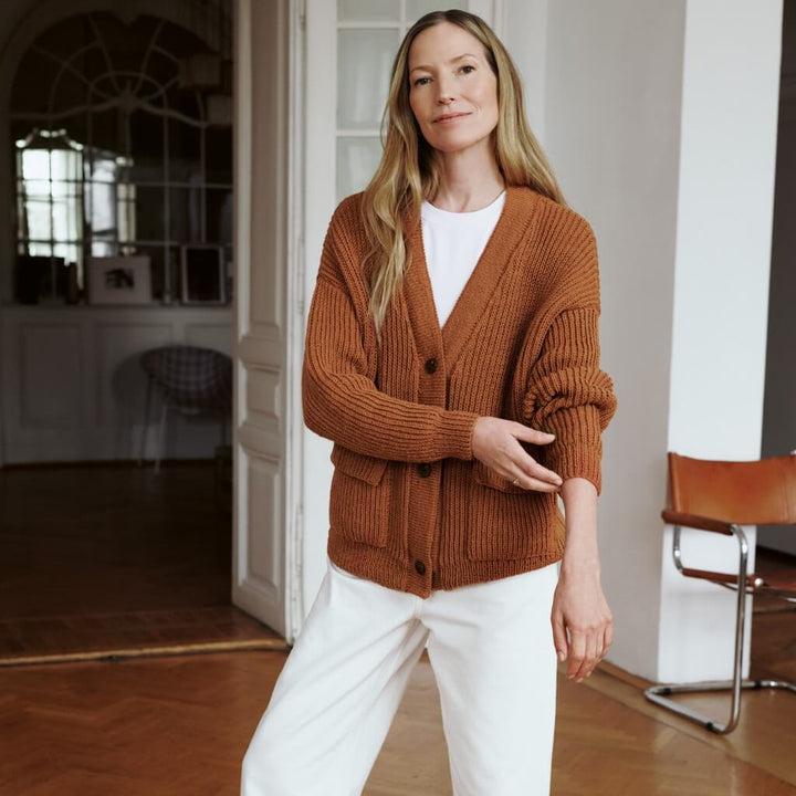 Lana Grossa Pattern Damen Cardigan Strickset - Lana Grossa (PDF) bei bei bei bei bei bei bei bei bei bei bei Lieblingsgarn