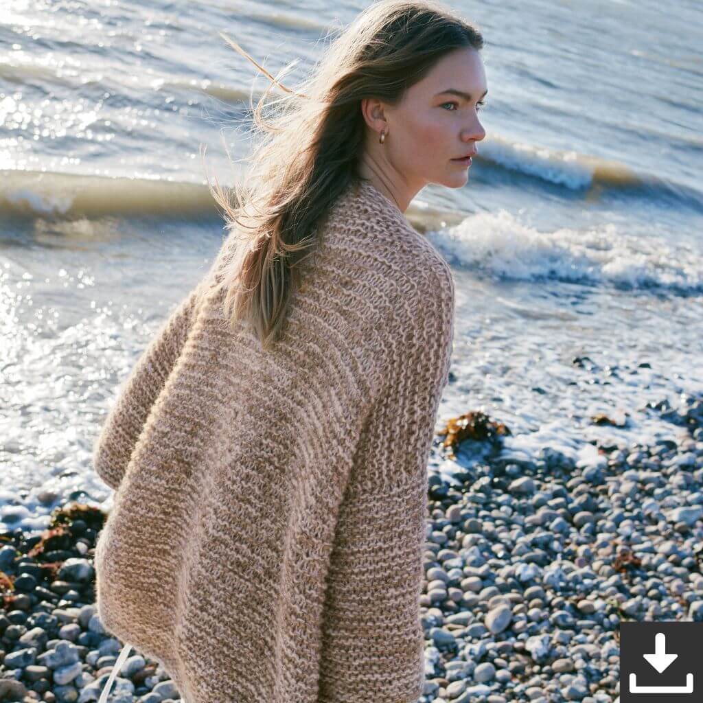 Lana Grossa Pattern Weiter Cardigan Strickanleitung - Lana Grossa (PDF) bei bei bei bei bei bei bei bei bei Lieblingsgarn